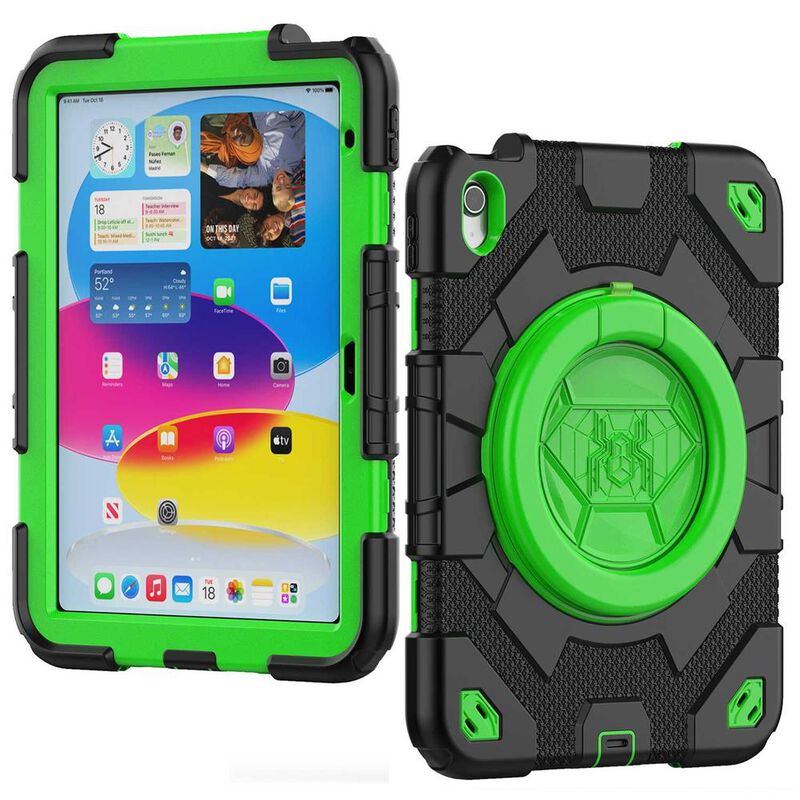 Funda TEKKU Spider uso rudo para iPad 10 de 10.... image number null