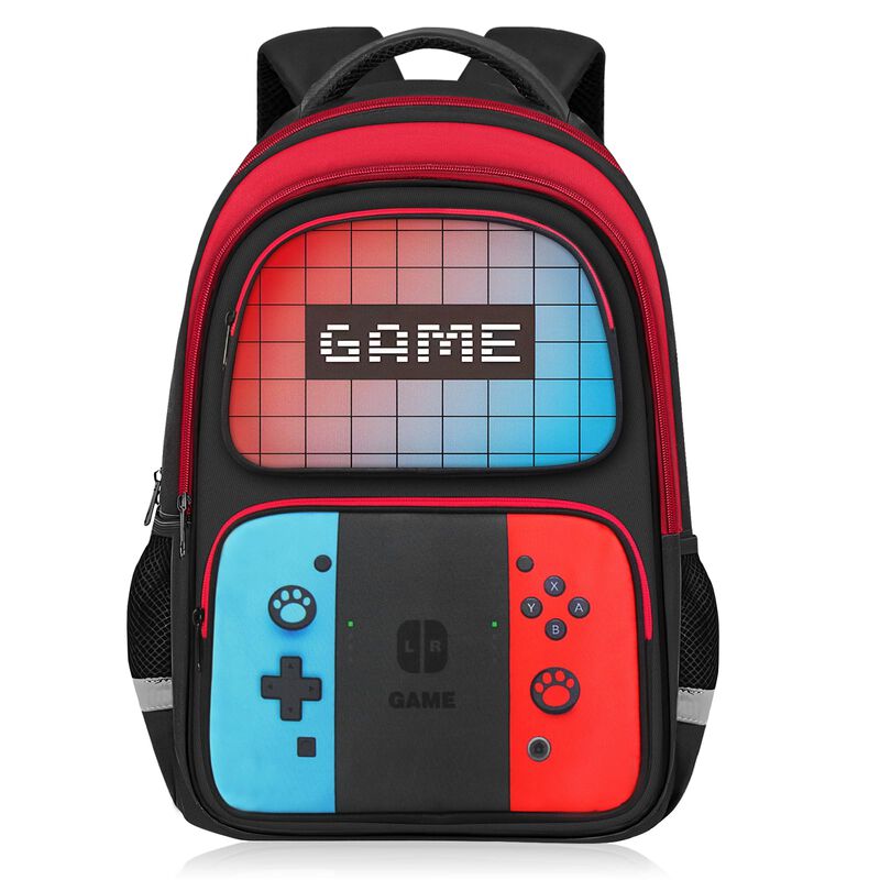 Mochila Escolar Tilytadly Gamer Boys De 17.3 Pu... image number null