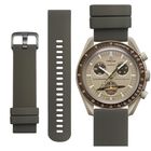 Correa De Reloj Ocdin 20 mm Liberaci&oacute;n R&aacute;pida Caucho