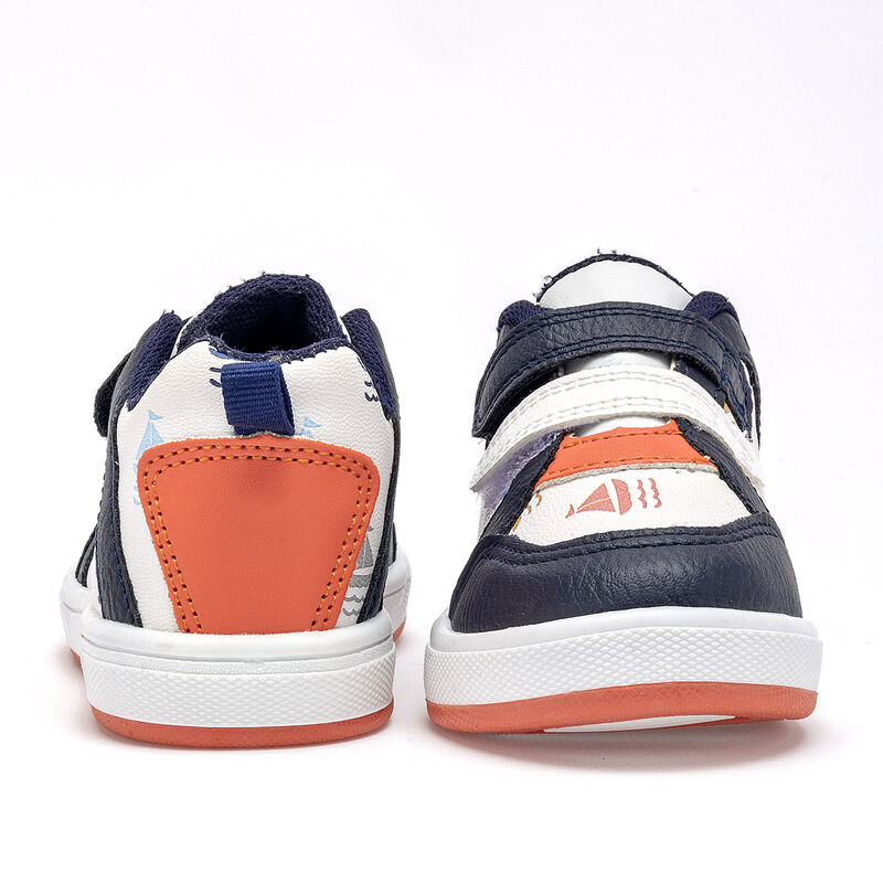 Minis Nice Tenis para beb&eacute; ni&ntilde;o. Blanco negro n... image number null