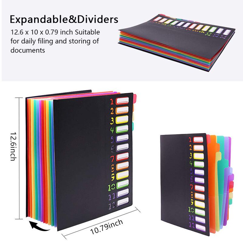 Carpeta De Archivo Expandible Edufun A4 32 cm 2... image number null