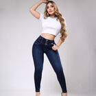 Jeans Super Skinny Tiro Alto Mujer N4625