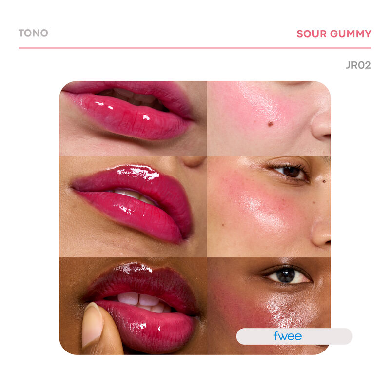 Fwee Lip & Cheek Glowy Jelly Pot Jr02 Sour Gumm... image number null