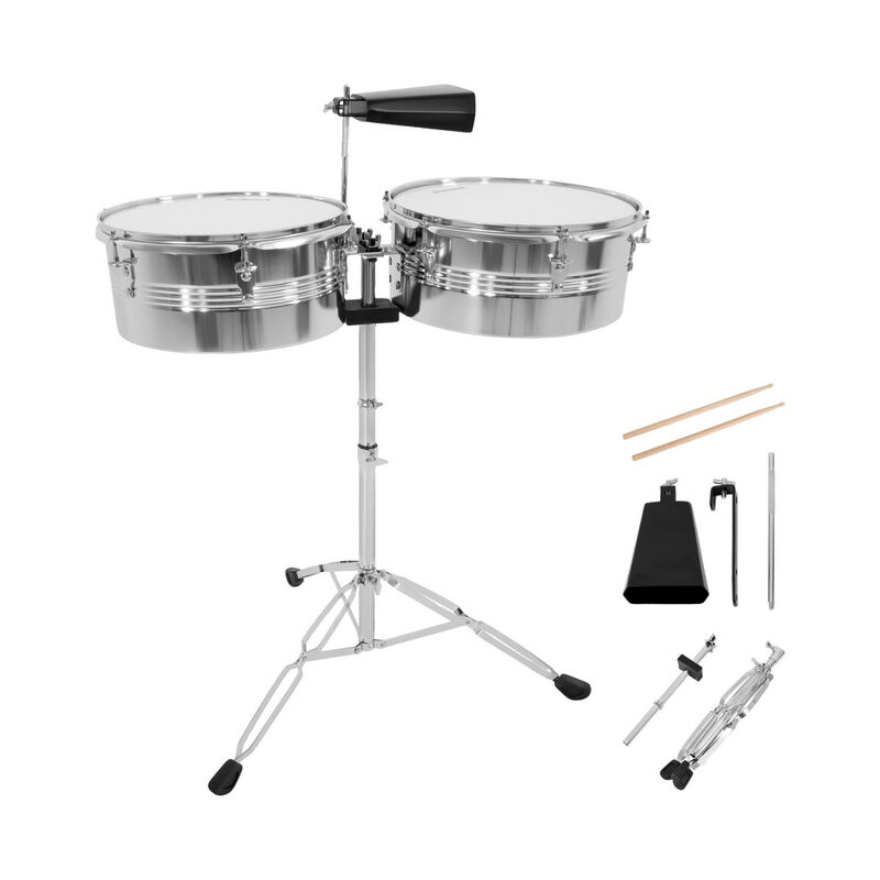 Timbales Vaso Largo 14 Y 15 Pulgadas Con Cencer... image number null