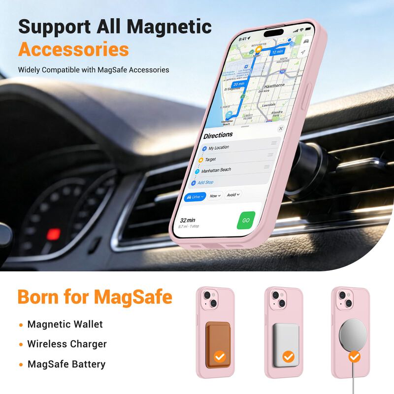 Funda Magn&eacute;tica VNNINK para iPhone 14/15 Plus R... image number null