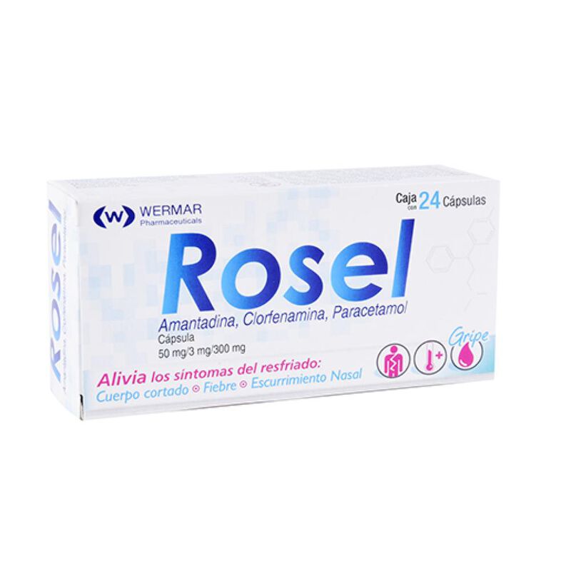 Rosel 50/3/300 Mg 24 C&aacute;psula(s) image number null