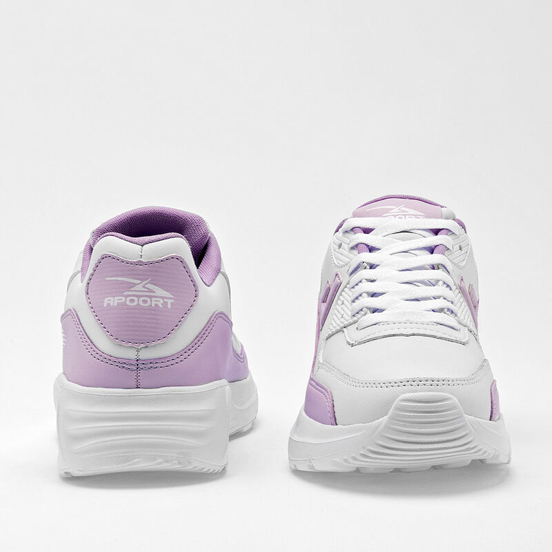 Apoort Tenis urbano para mujer blanco lila image number null