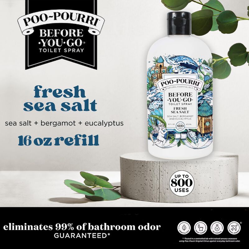 Spray De Ba&ntilde;o Poo-pourri Before-you-go, Sal Mar... image number null