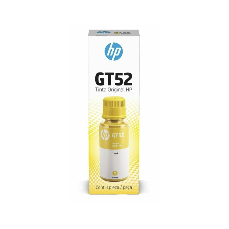 Tinta para impresora HP GT52 (M0H56AL) Amarilla... image number null