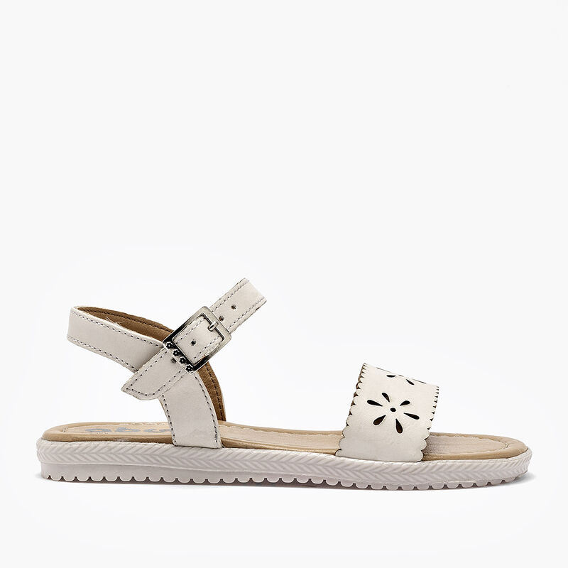 Abc Zapatitos sandalia para ni&ntilde;a blanco cod 140... image number null