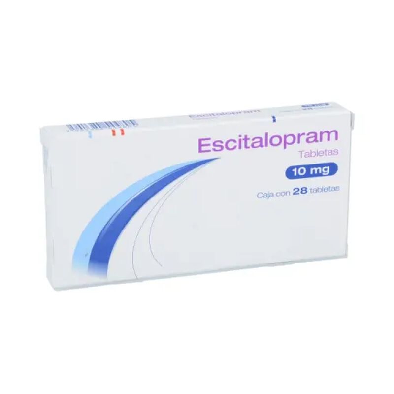 ESCITALOPRAM 10 MG TABLETA C28 image number null