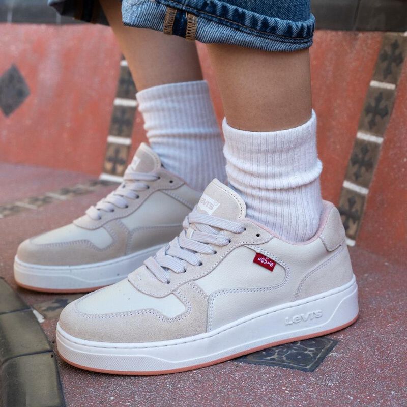 Tenis Levi's&reg; Mujer L1123211 S Beige image number null