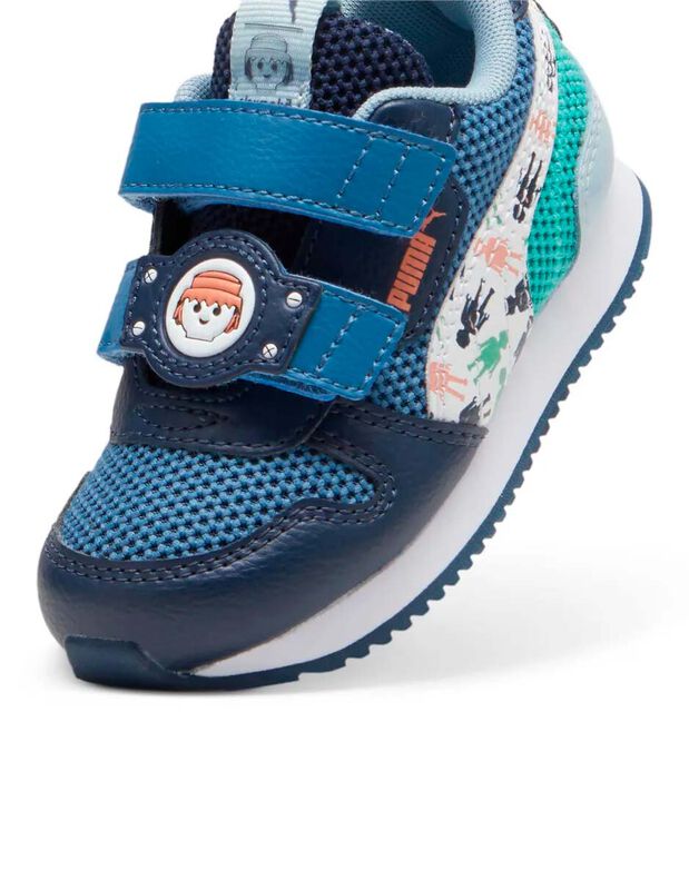 Tenis Ni&ntilde;o Puma R78 Playmobil Azul 39878301 image number null