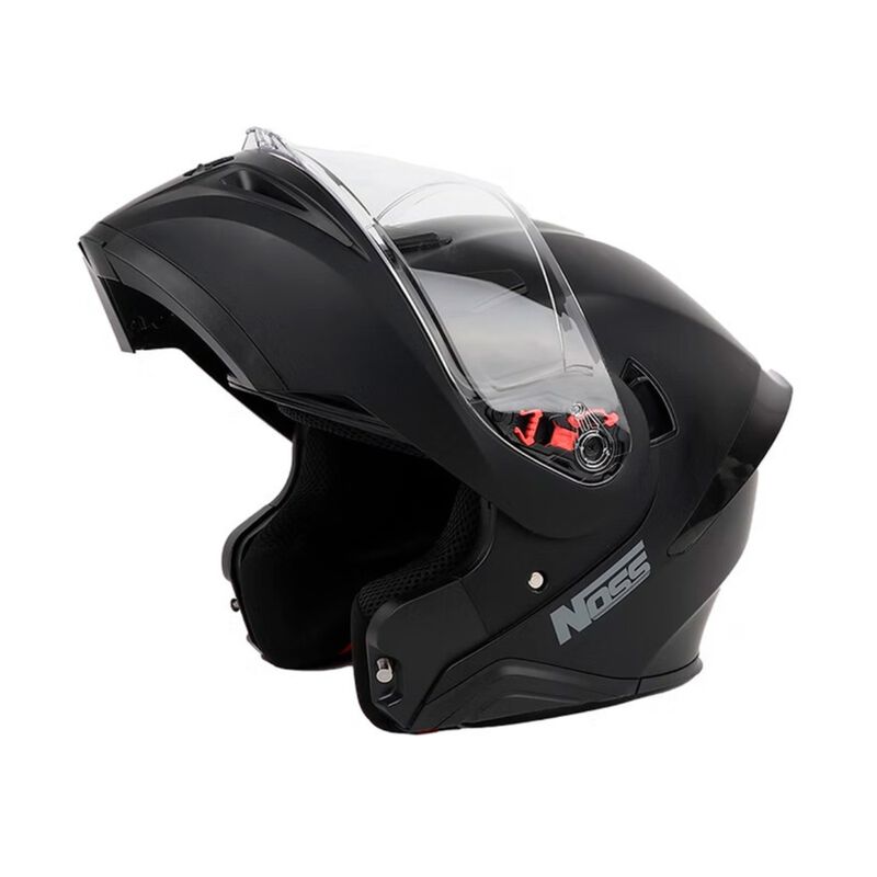 Casco Noss Ns-971 Abatible S&oacute;lido Negro Xxl image number null