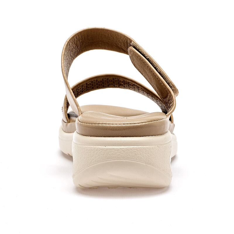Been Class sandalia plataforma para mujer beige... image number null