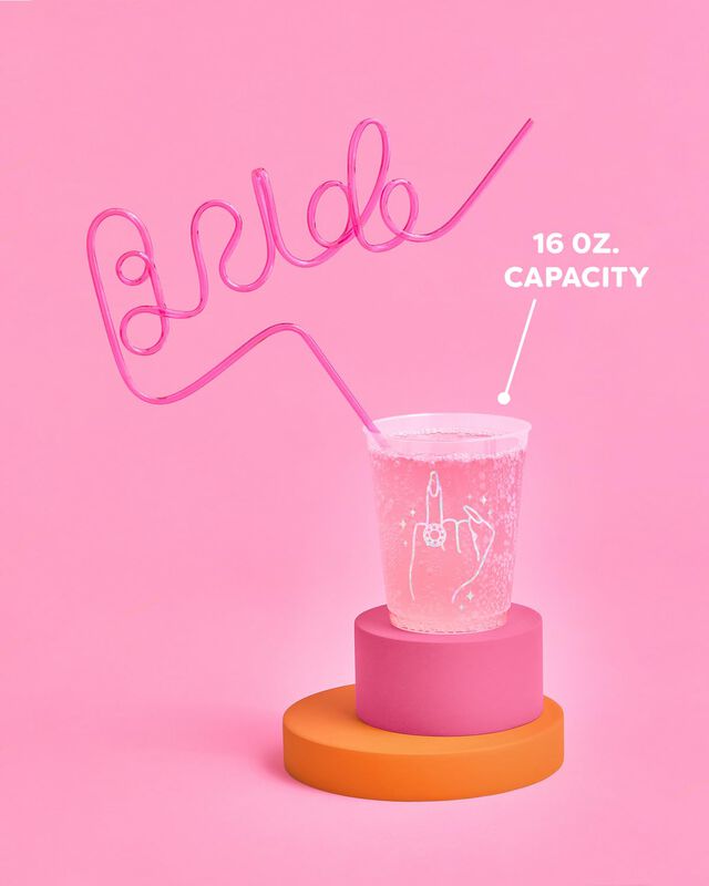 Vasos De Bebida Xo, Fetti 16 Uds Reutilizables ... image number null