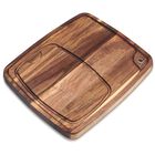 Plato para Bistec Uiifan de Madera de Acacia 33 x 28 cm