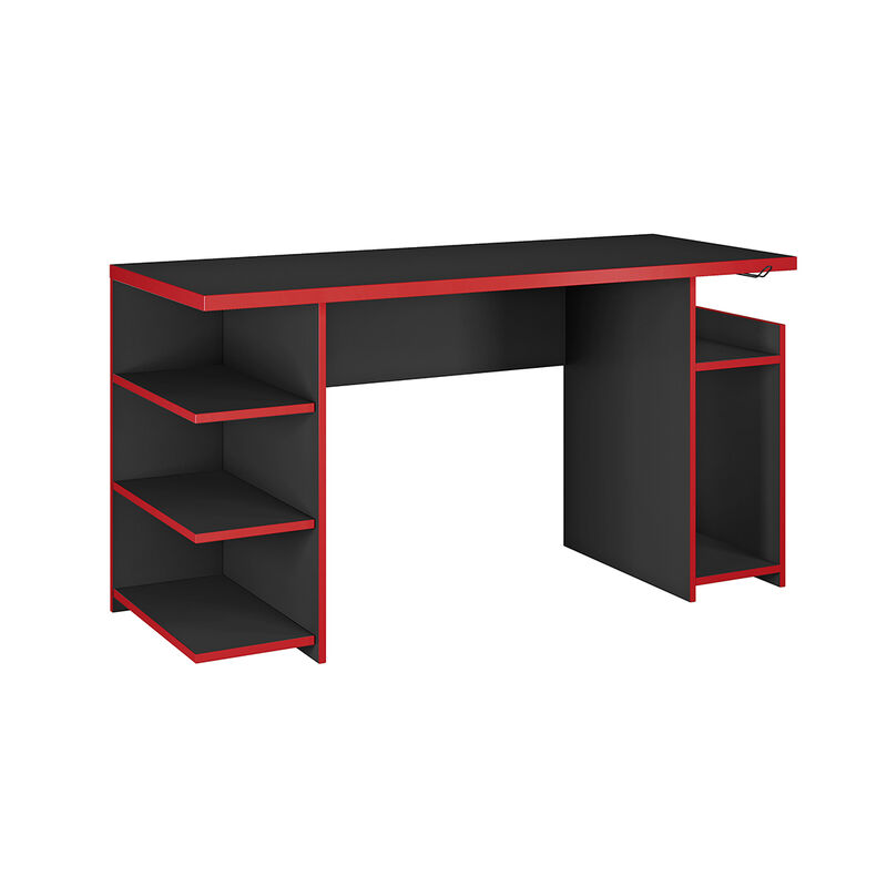 Escritorio Mesa Gamer Moderna Para 2 Pantallas ... image number null