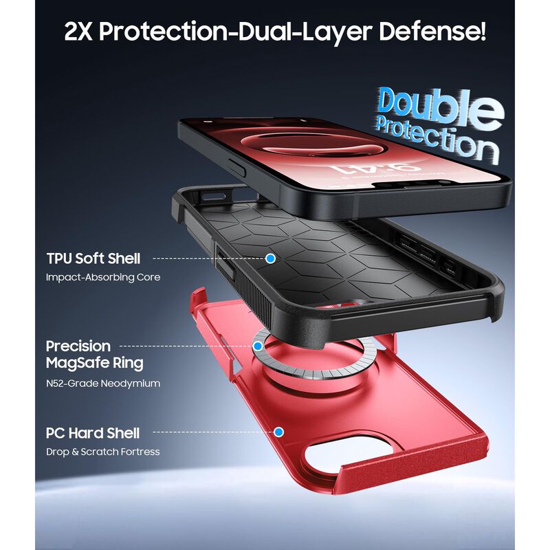 Funda Magn&eacute;tica Deviselove para iPhone 17e/16e image number null