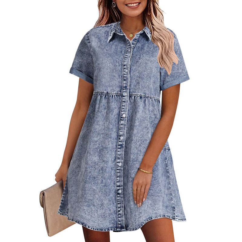Vestido Grapent Jean Bay Azul Talla 12-14 image number null