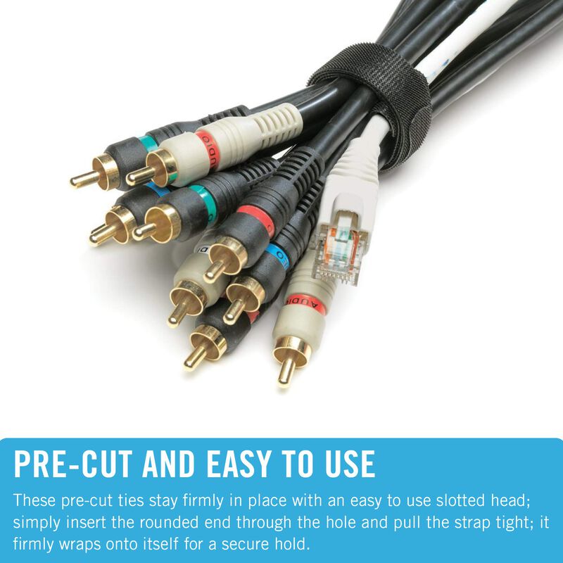 Bridas Para Cables Marca Velcro One-wrap, 100 U... image number null