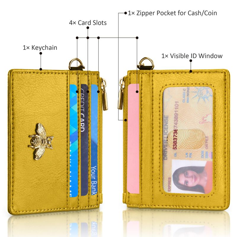 Cartera Seavilia Con Bloqueo Rfid Y Llavero 11 ... image number null