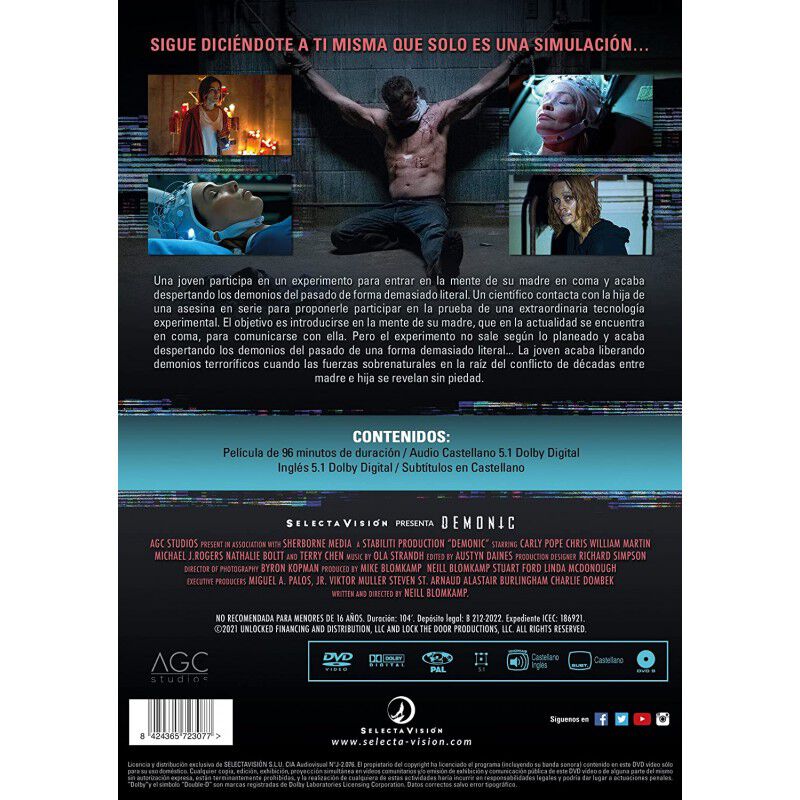 Demonic Dvd [dvd] image number null