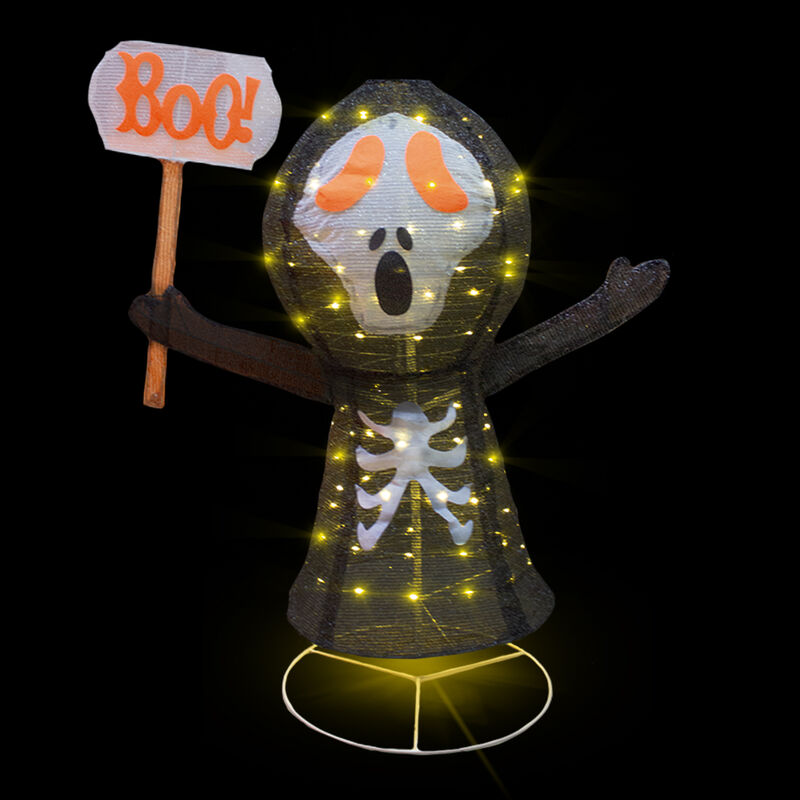 Decoraciones Metalica Halloween con Forma de Fa... image number null