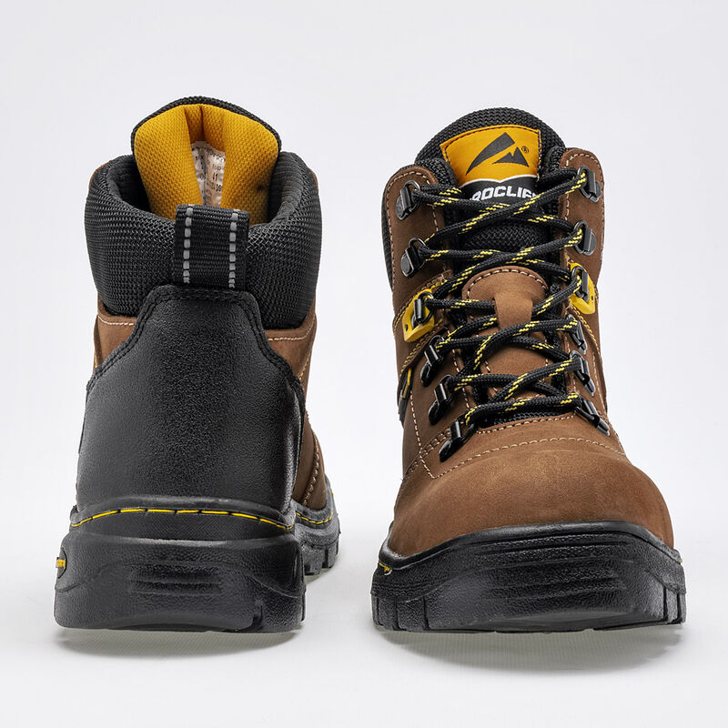 Cliff Bota Industrial Para Hombre Caf&eacute; Negro Co... image number null
