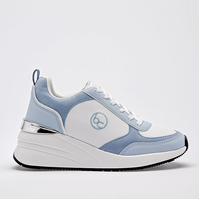 Been Class tenis para mujer blanco azul cod 140... image number null