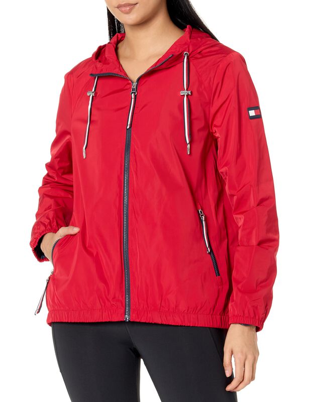 Cortavientos Tommy Hilfiger Para Mujer Ow, Colo... image number null