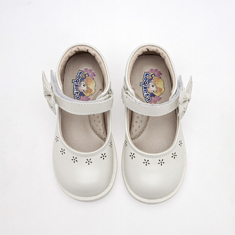 Coqueta Zapato Casual Para Ni&ntilde;a Blanco Cod 1269... image number null