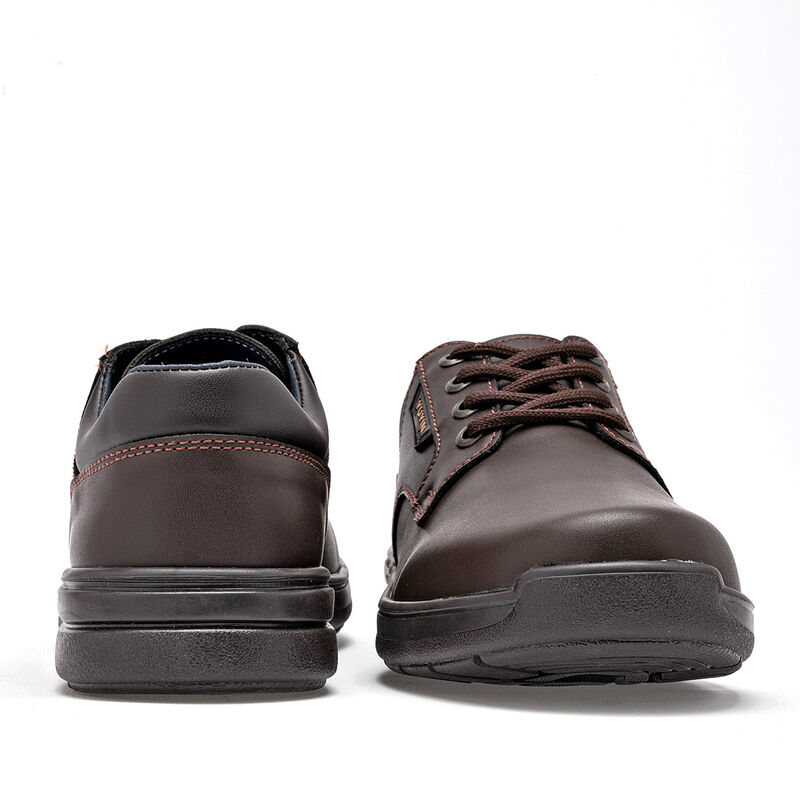 Yuyin Zapato casual para joven. Caf&eacute; image number null