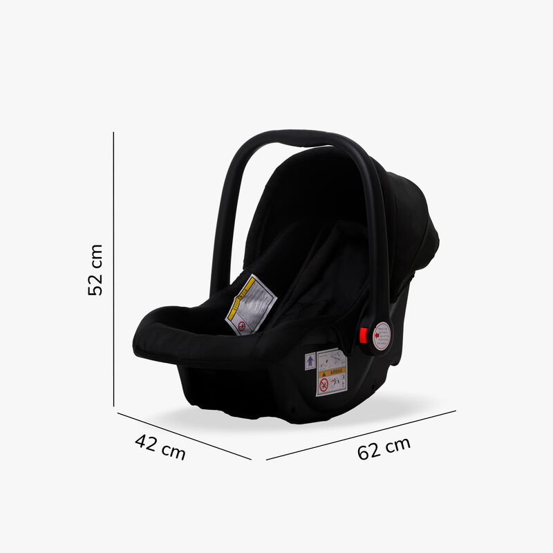 CARRIOLA CON PORTABEBE UNYOTONS K8 NEGRO REVERS... image number null