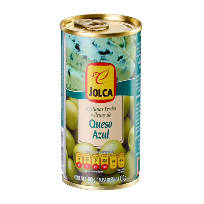 Aceituna Jolca Rellena Queso Azul 300 gr image number null