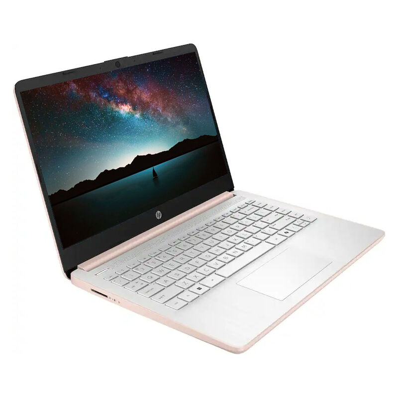 Laptop Hp 14" Intel N150 128gb 4gb Ram Rosa/dor... image number null
