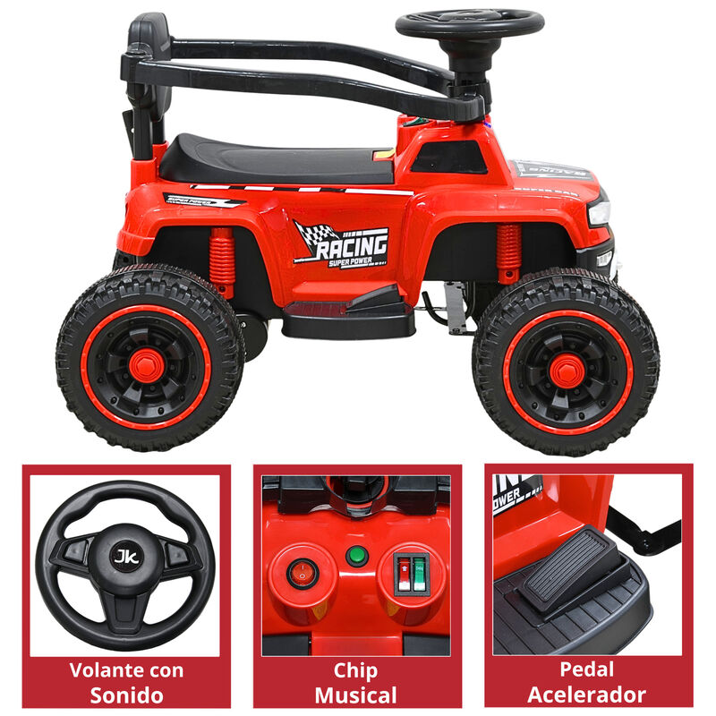 Montable El&eacute;ctrico Monster Para Ni&ntilde;os Con Contr... image number null