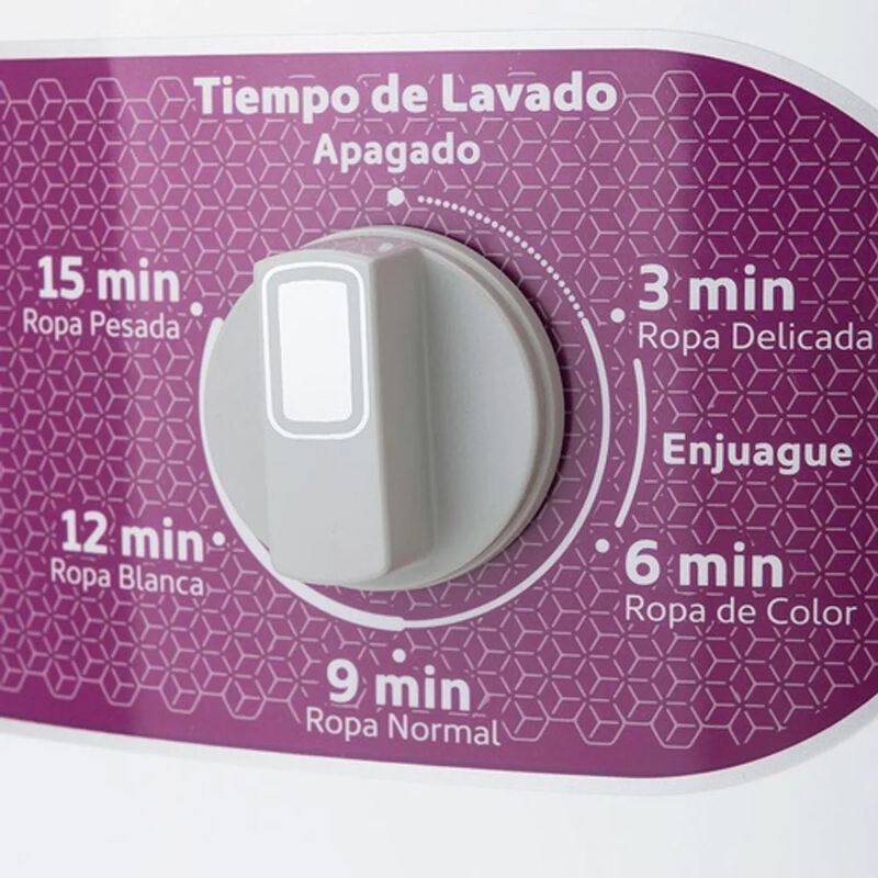 Lavadora Acros 16kg Una Tina Blanco/Morado image number null
