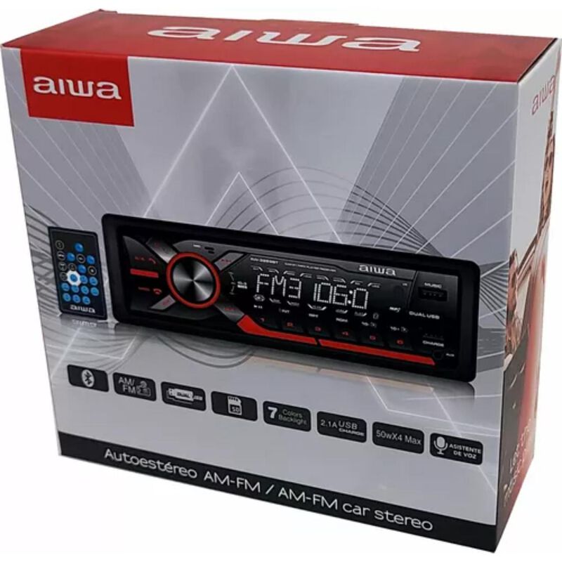 Autoest&eacute;reo Bluetooth Aiwa AW-3269BT image number null