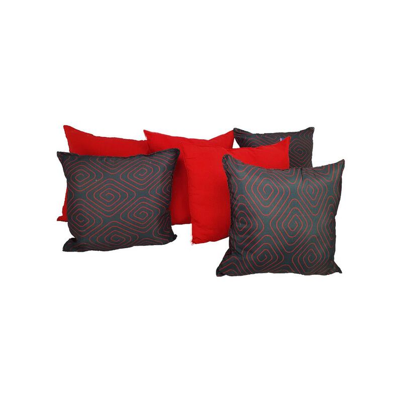Set 6 Cojines Decorativos Premium Almoda Combin... image number null