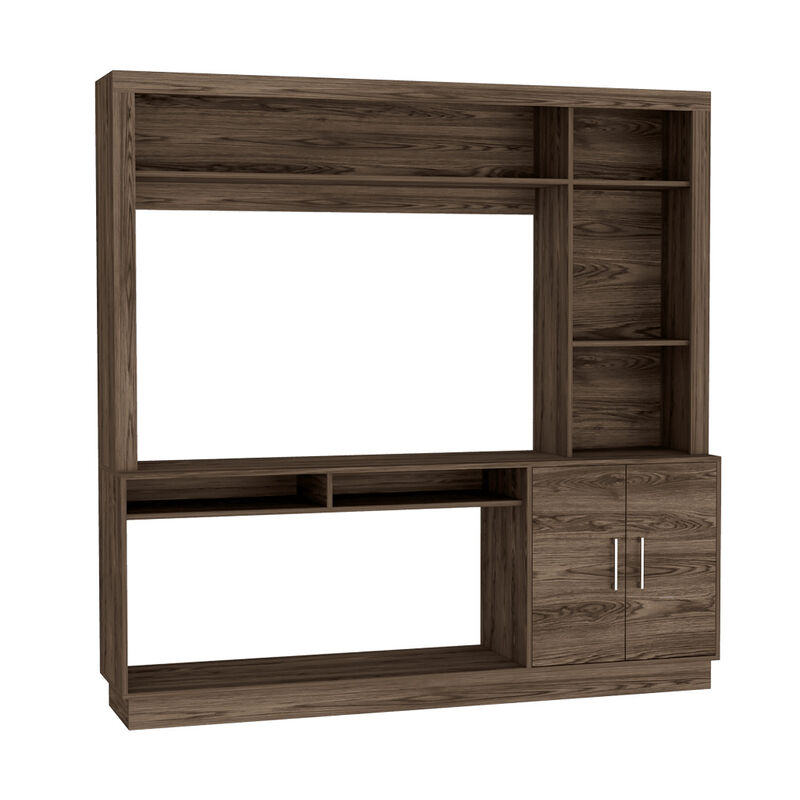 Mesa Romeo Para Tv De 55'' color Chocolate Virt... image number null
