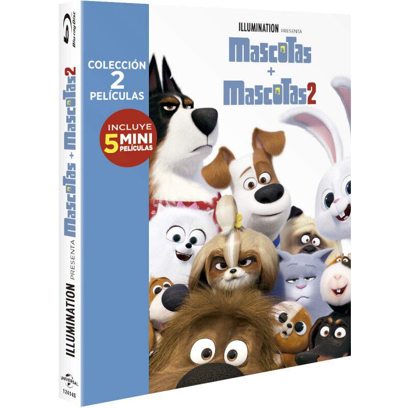 Pack: Mascotas 1+2 (bd) [blu-ray] image number null