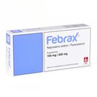 Febrax 100 mg/ 200 mg 5 supositorios pediatricos