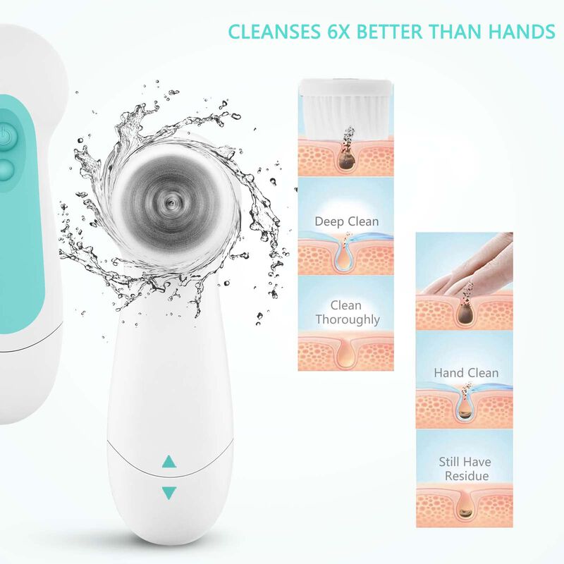 Cepillo Facial Impermeable Clsevxy Con 5 Cabeza... image number null