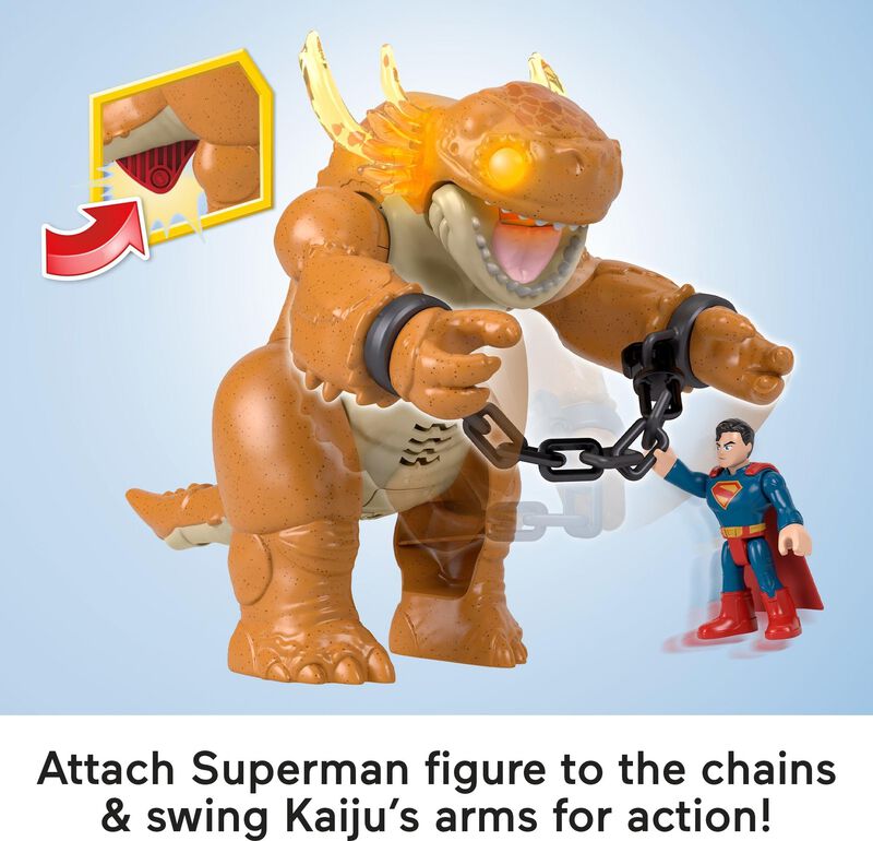 Juguete Fisher-price Imaginext Superman Con Luc... image number null