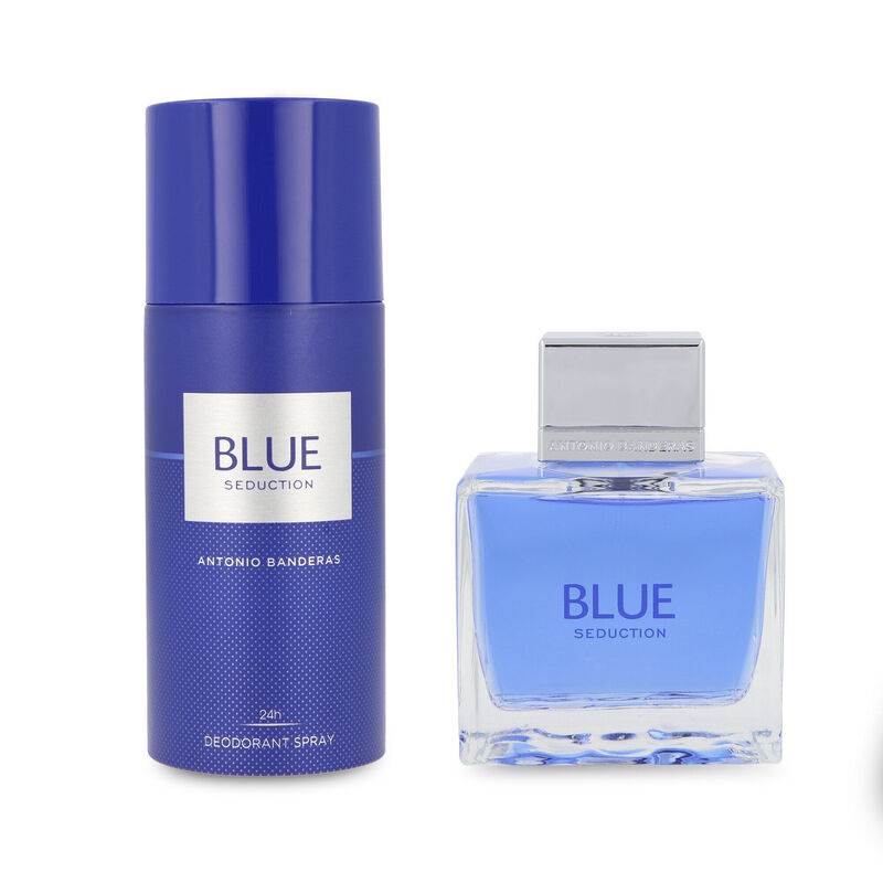 Set Banderas Blue Seduction 2pzs 100ml Edt Spra... image number null
