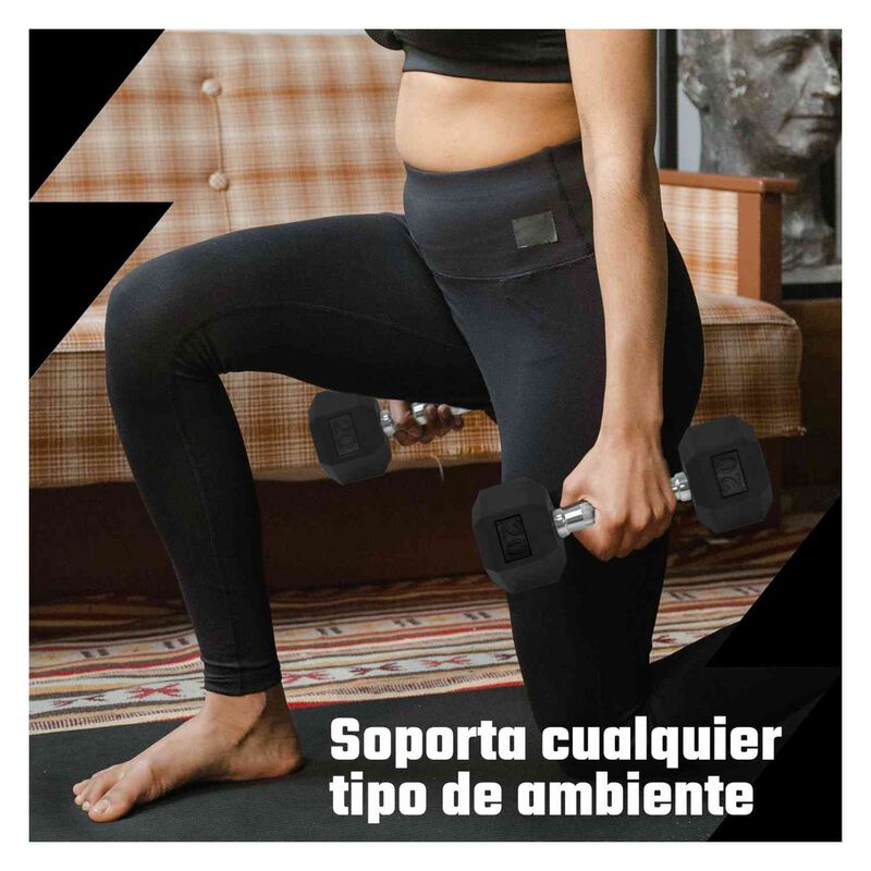2 Mancuernas Hexagonales 20lb Set Pesas Gym Fit... image number null