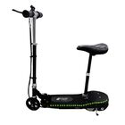 Scooter Electrico Patin Infantil Luz Led Plegable con asiento 12 km/h