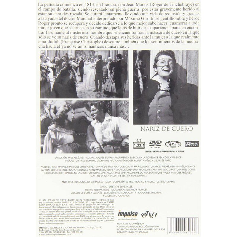 Nariz De Cuero [internacional] [dvd] image number null