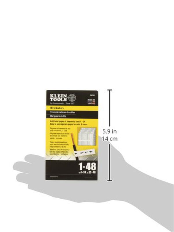 Wire Marker Book Klein Tools 56250 - Gesti&oacute;n De... image number null